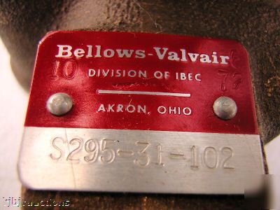 2 bellows valvair pneumatic air valves 