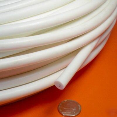 5FT. 50KV 18AWG white high voltage wire cable stranded