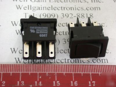 C&k 121 usa W61 roccek switch dpdt 10A 125AVC snap in