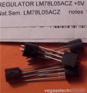 Linear voltage regulator ic 35 v 100MA to-92 LM78L05ACZ