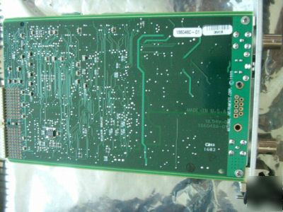 Single channel, analog, image acquisition board