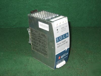 Sola electric sdn 2.5-24-100 power supply
