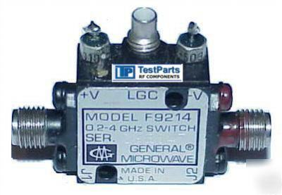 07-02739 general microwave spst microwave switch <4GHZ