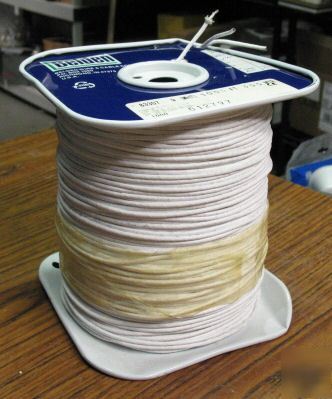 1000' of 18AWG, silver braid shield teflon coated cable