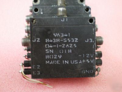 5X 2-way spdt(?) switch 2-8GHZ(?)