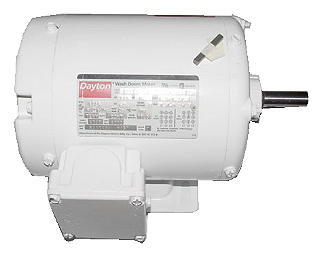 Dayton 1/3 hp electric motor 208-230/460V 3 ph (100769)