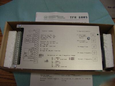 Frequenzumrichter model: tfr-600S frequency converter <