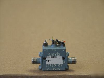 Narda/L3 S213D-04 coaxial broadband mini pin diode 