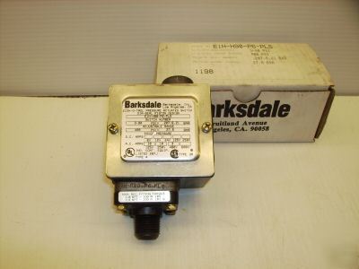 New barksdale pressure actuated switch E1H-H90-P6-pls 