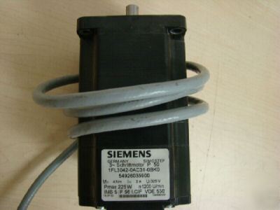 Siemens simostep 1FL3042-0AC31-0BK0 step motor =